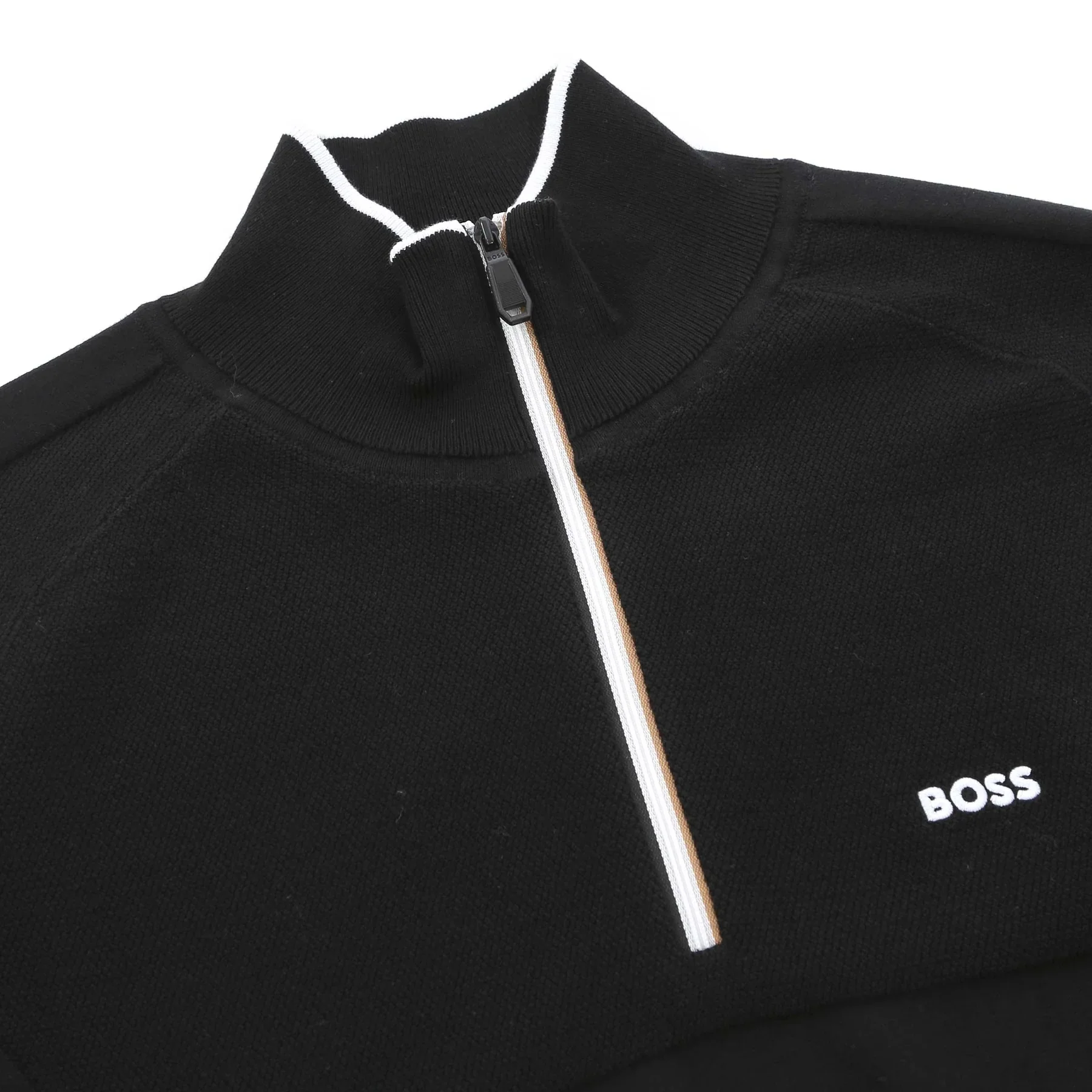 BOSS GOC Hydro Golf 1/4 Zip - Black - Image 3