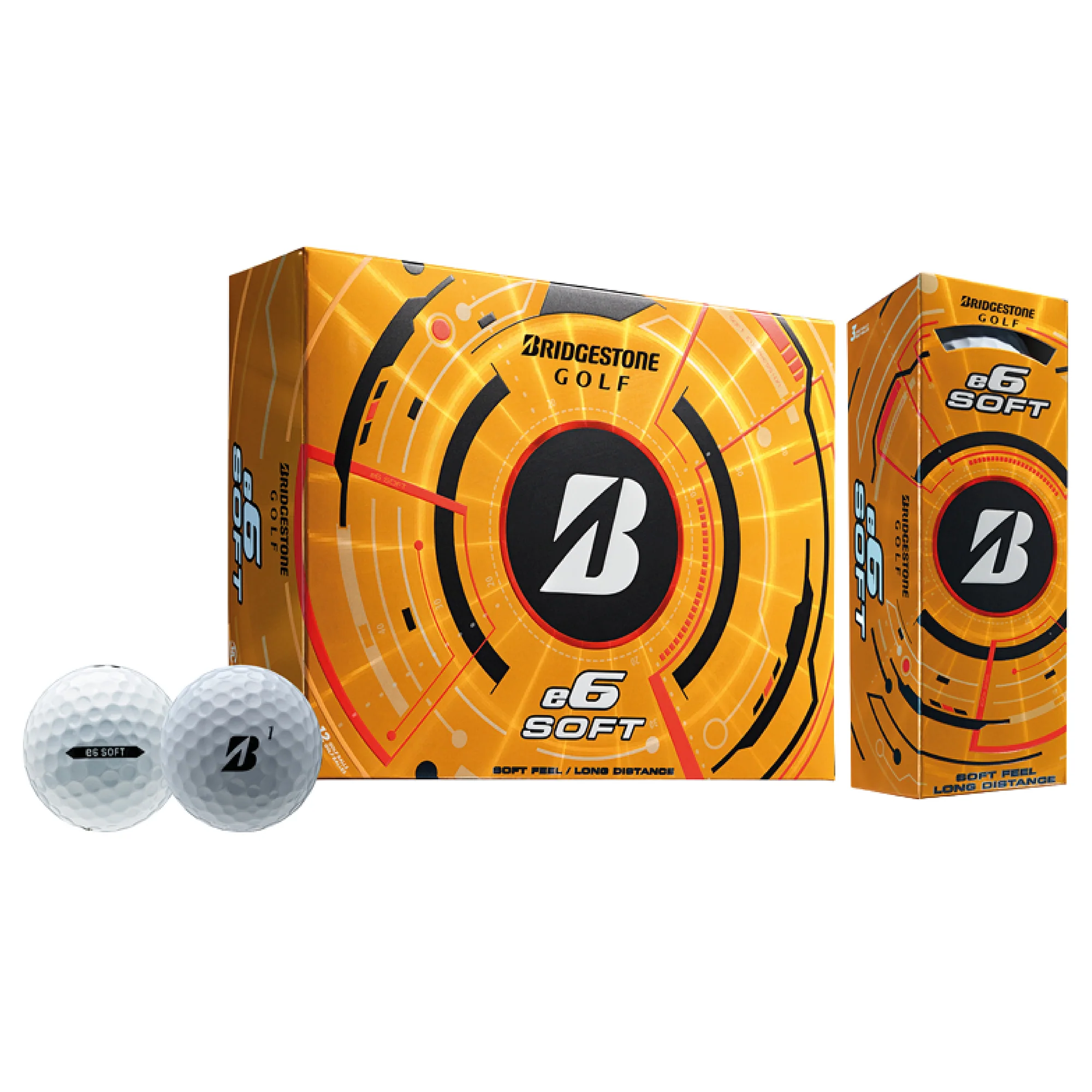Bridgestone E6 Soft Golf Balls - White - Image 3