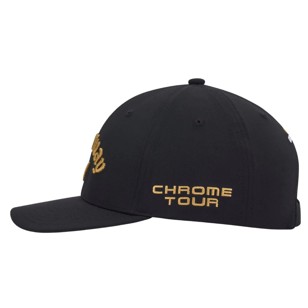 Callaway 2026 Tour Authentic Performance Pro Cap - Black & Gold - Image 5