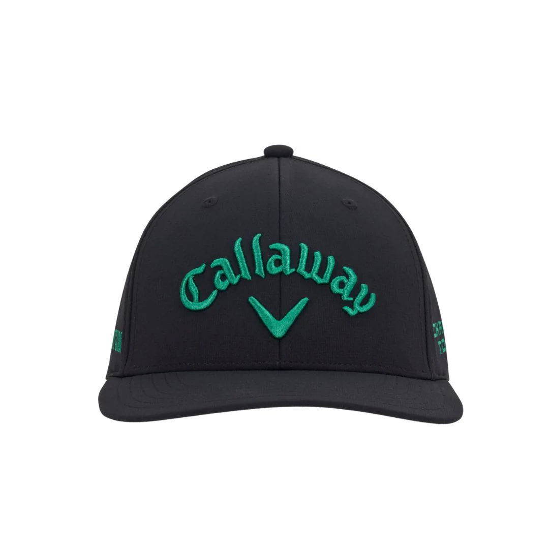 Callaway 2026 Tour Authentic Performance Pro Cap - Navy & Green - Image 2