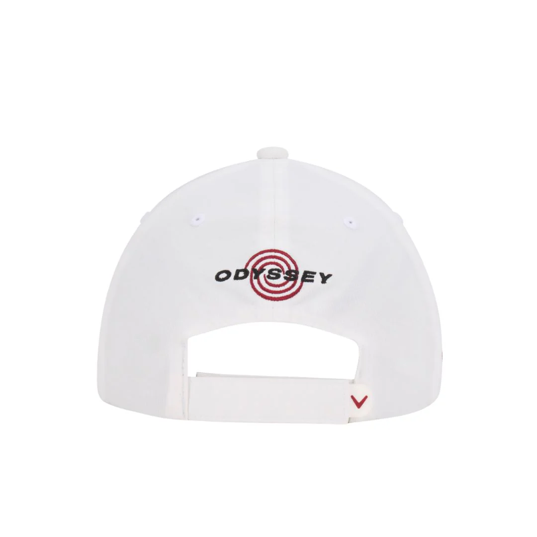 Callaway 2026 Tour Authentic Performance Pro Cap - White & Red - Image 3