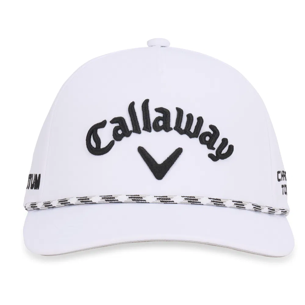 Callaway 2026 Tour Authentic Performance Rope Golf Cap - White - Image 2