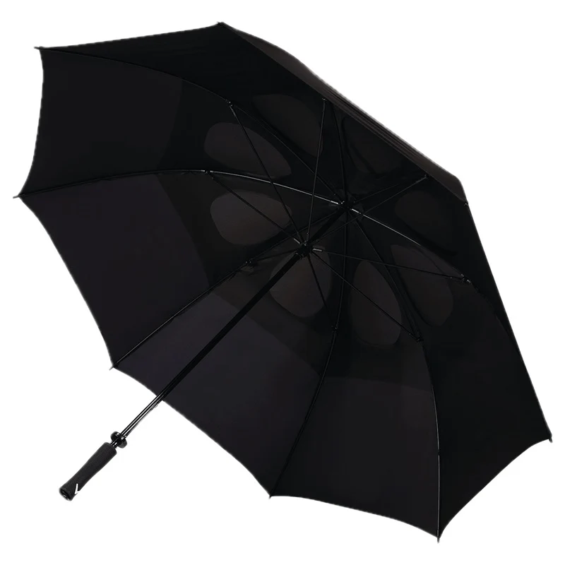 Callaway 64" Shield Double Canopy Umbrella - Black - Image 3