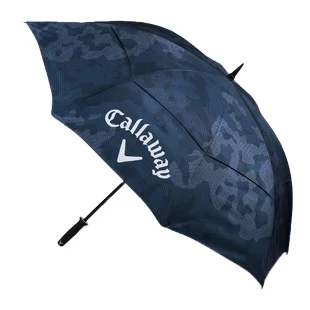 Callaway 64" Shield Double Canopy Umbrella - Black & Camo