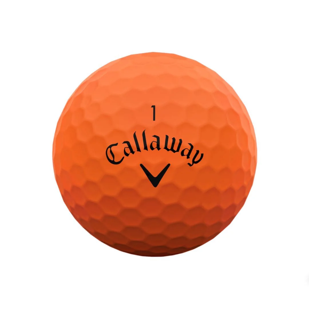 Callaway Supersoft Matte Golf Balls - Orange - Image 3
