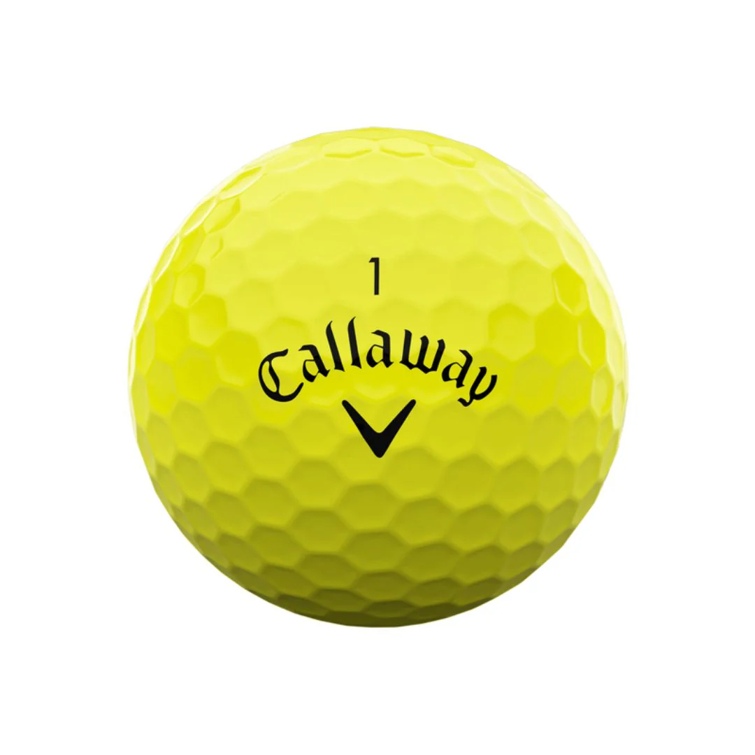 Callaway Supersoft Golf Balls 2025 (Yellow) - Image 4