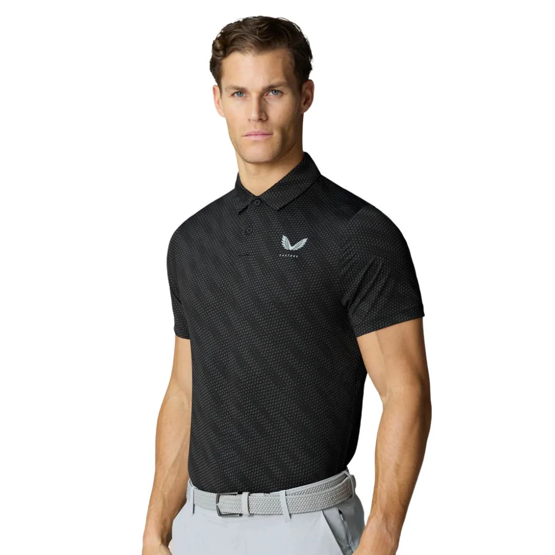 Castore Club Golf Ball Printed Polo - Image 10