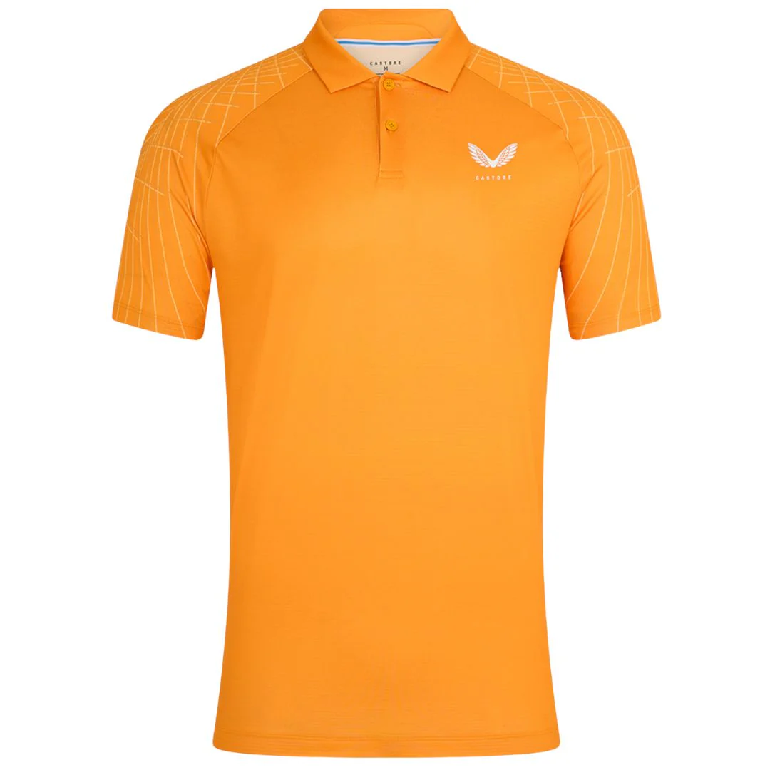 Castore Club Shoulder Graphic Golf Polo Shirt - Image 5