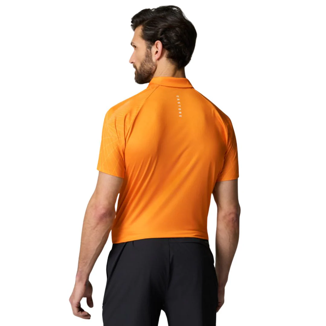 Castore Club Shoulder Graphic Golf Polo Shirt - Image 8