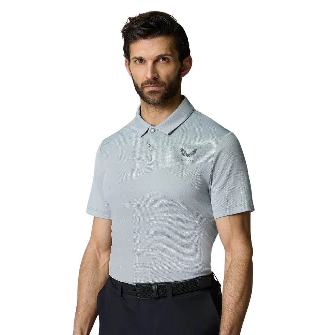 Castore Engineered Knit Golf Polo Shirt - Image 3