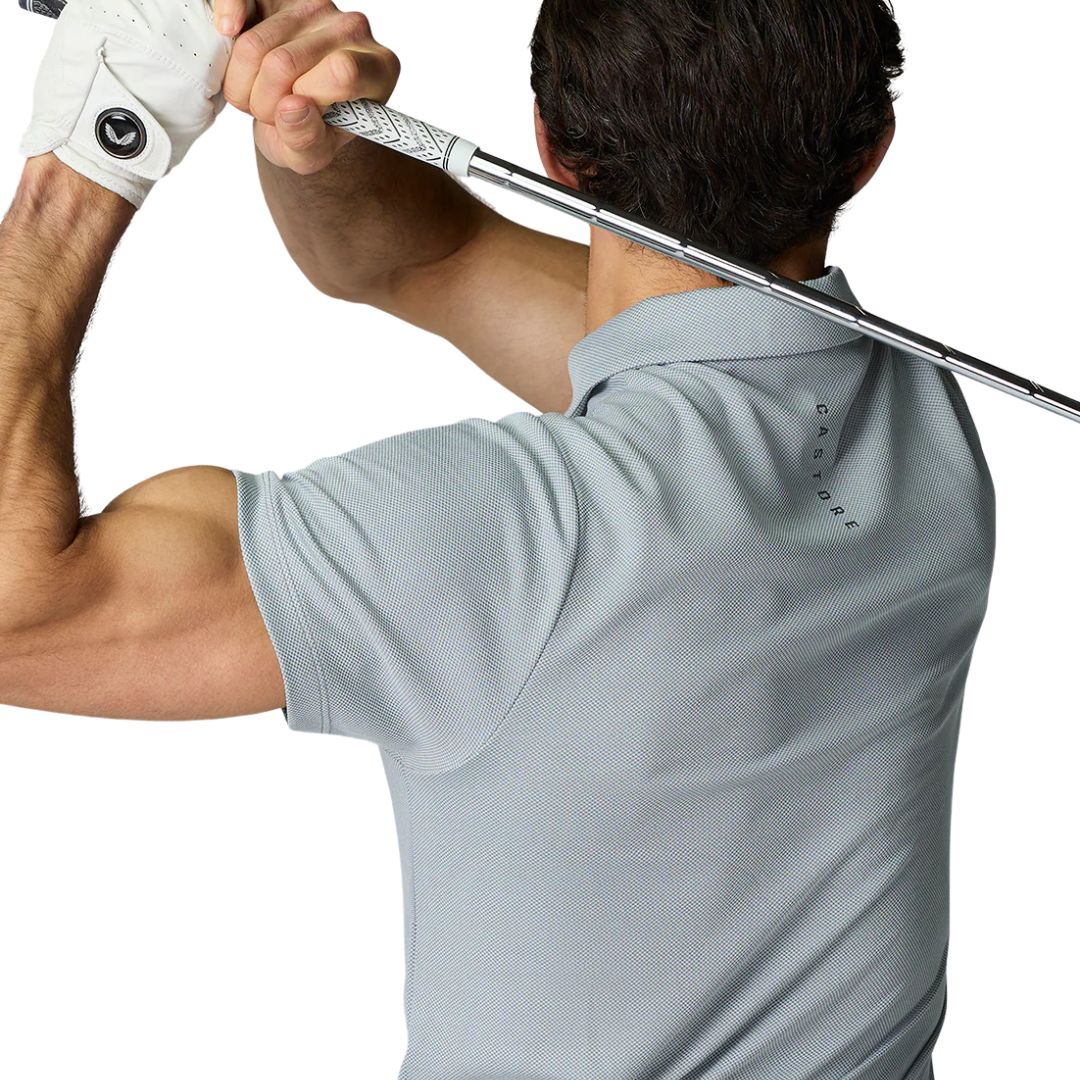 Castore Engineered Knit Golf Polo Shirt - Image 5