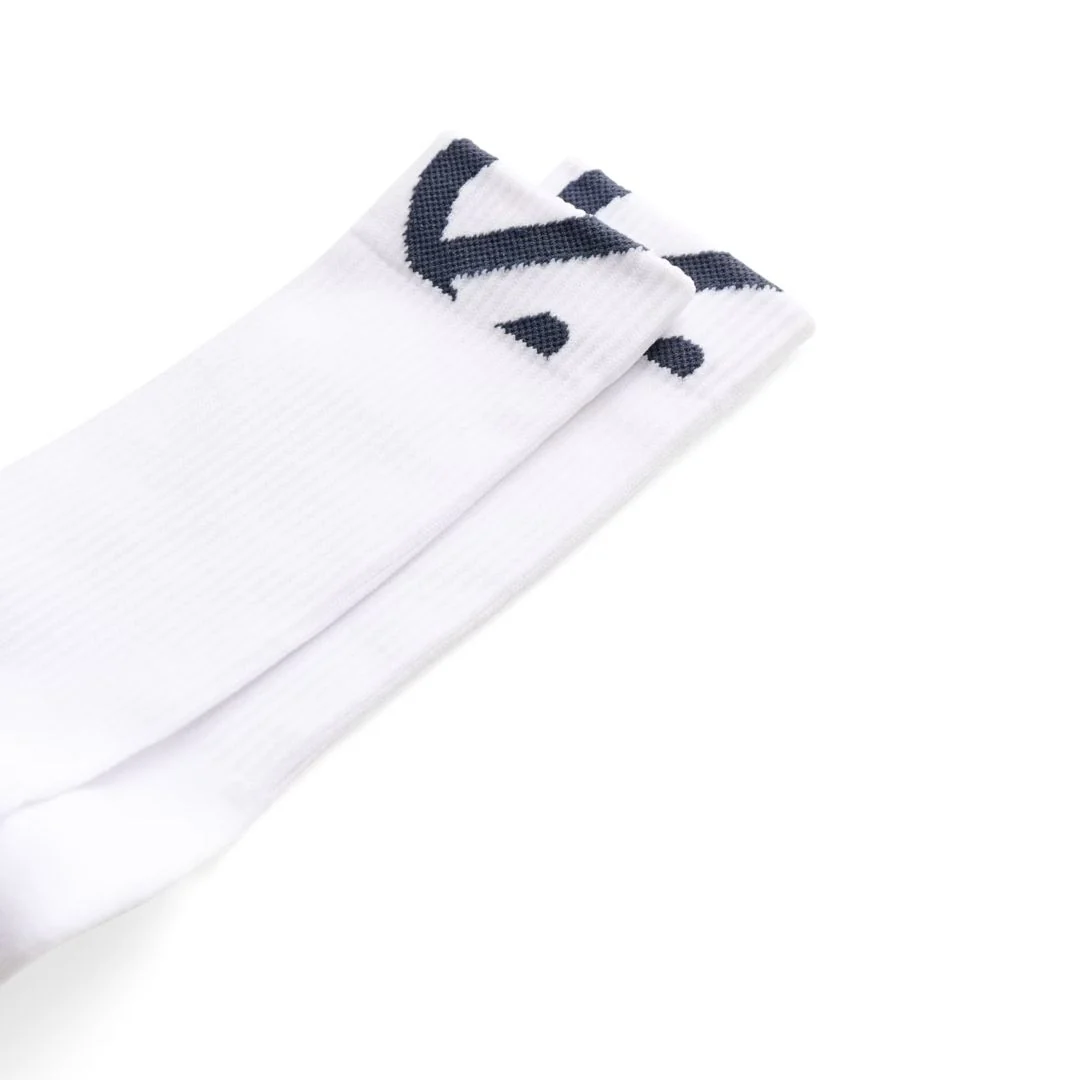 Ecco Active Everyday Mid-Cut Socks - 3 Pack - Dusty Blue & White - Image 3