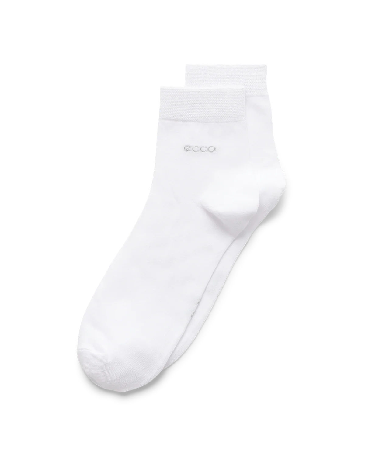 Ecco Classic Ankle Cut Socks - 3 Pack - White