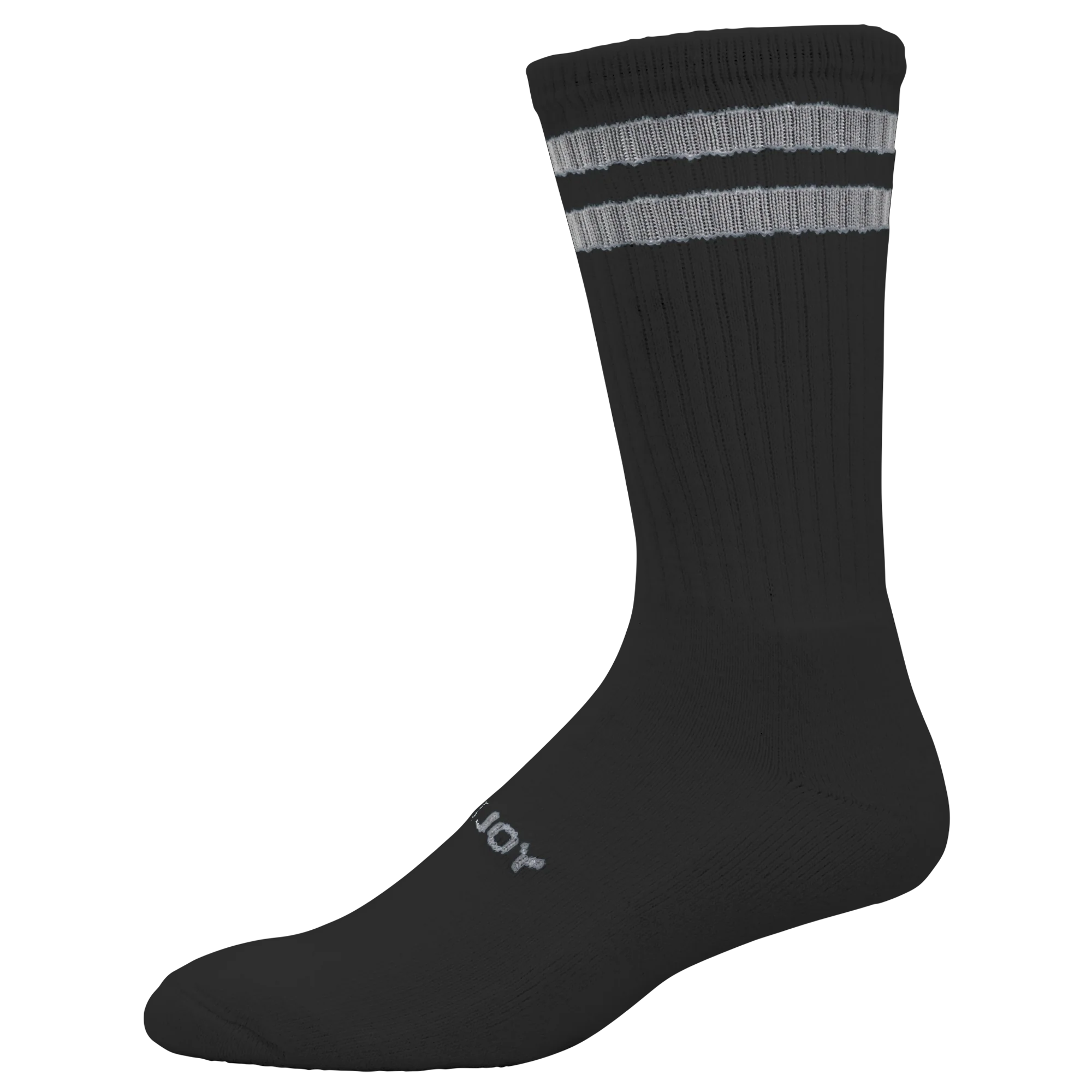 FootJoy Comfortsof Crew 3-Pack Socks - Black - Size 6-11