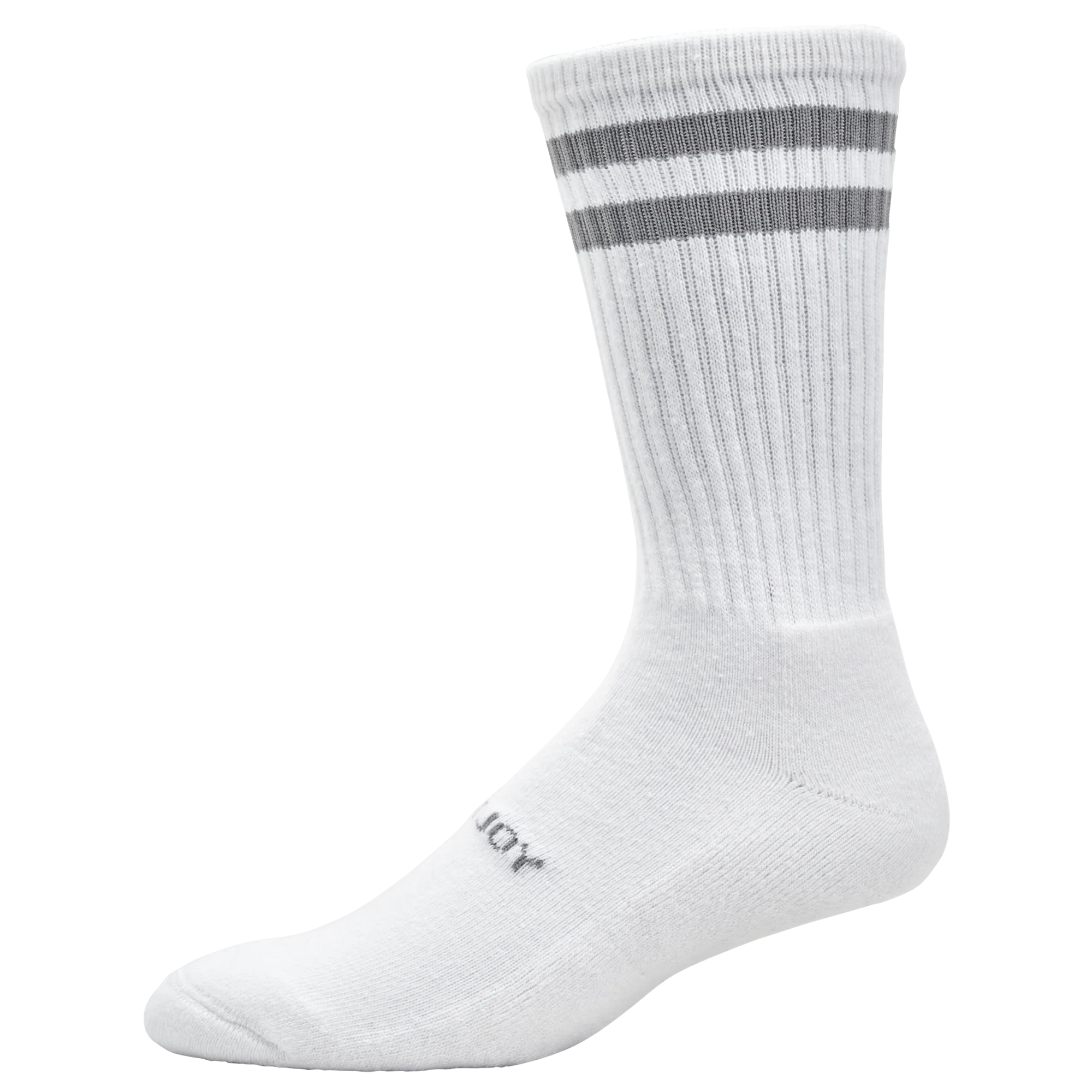 FootJoy Comfortsof Crew 3-Pack Socks - White - Size 6-11