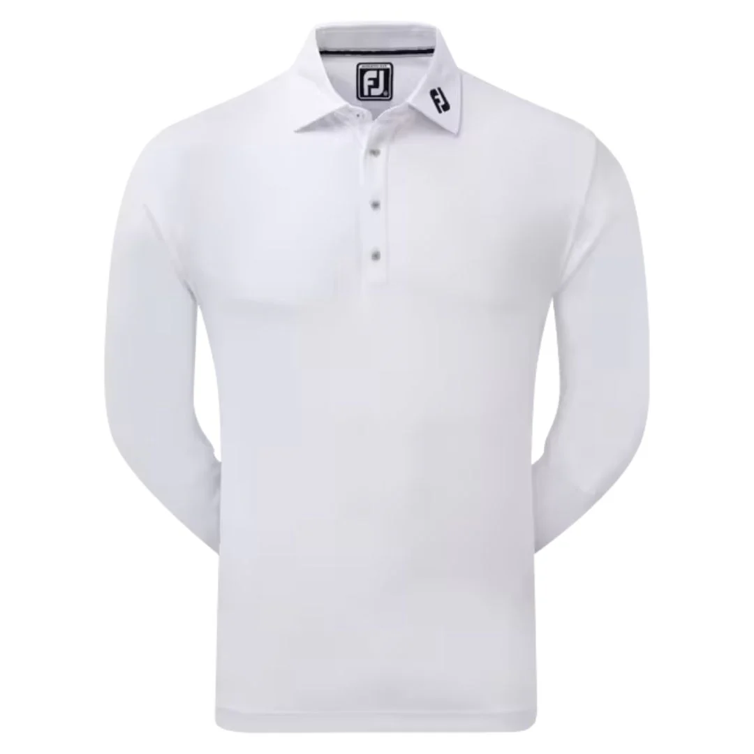 FootJoy Long Sleeve Thermocool Polo Shirt - Image 3