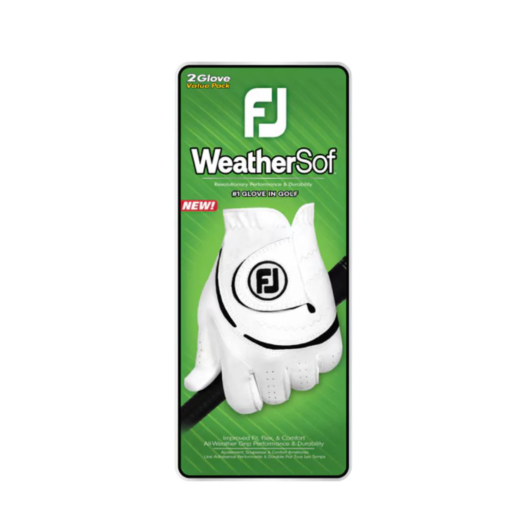 FootJoy WeatherSof Golf Glove - 2 Pack - Image 3