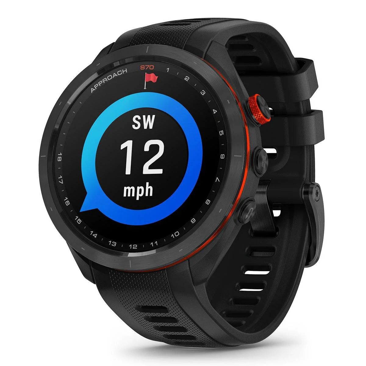 Garmin Approach S70 GPS Golf Watch - Black 47mm - Image 6