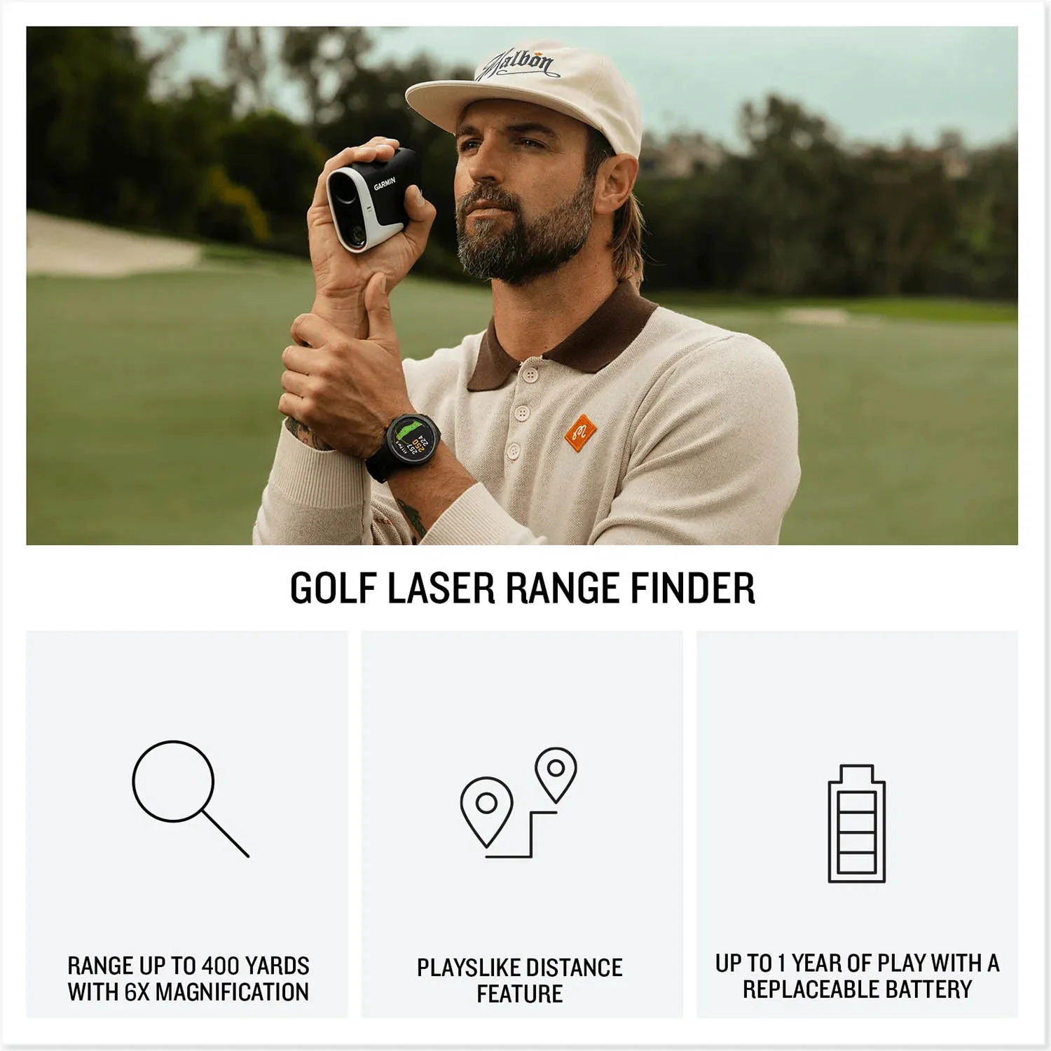 Garmin Approach Z30 GPS Laser Golf Rangefinder - Image 3