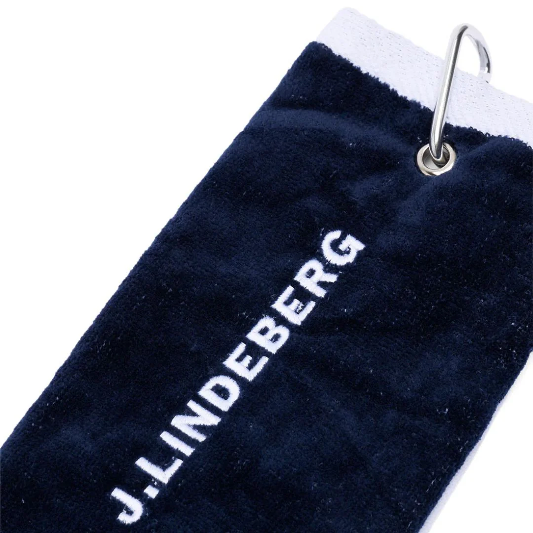 J Lindeberg Drohen Golf Towel - Navy - Image 2
