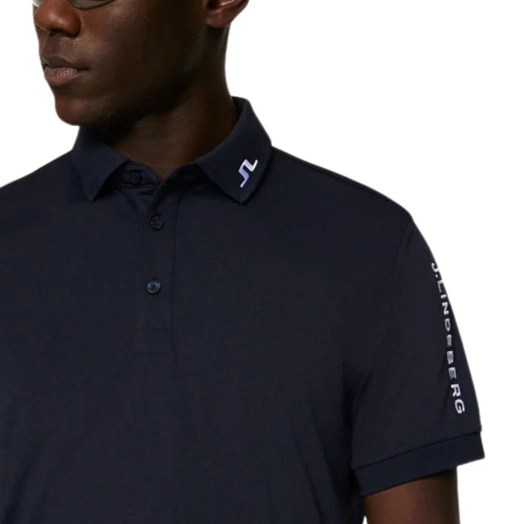 J Lindeberg Tour Tech Regular Fit Golf Polo Shirt - Image 10
