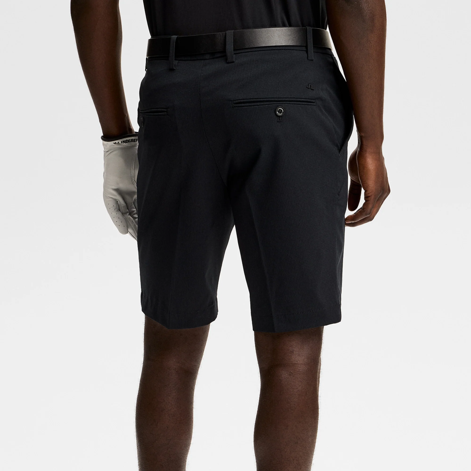 J Lindeberg Vent Golf Shorts - Black - Image 6