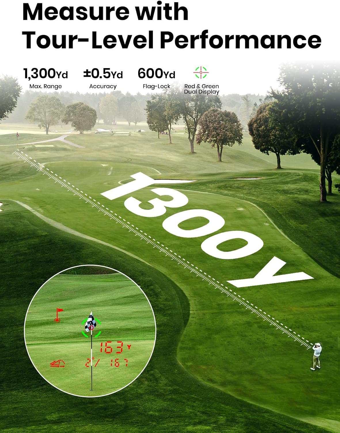 Mileseey Golf Gene Pro G1 Rangefinder - Image 12