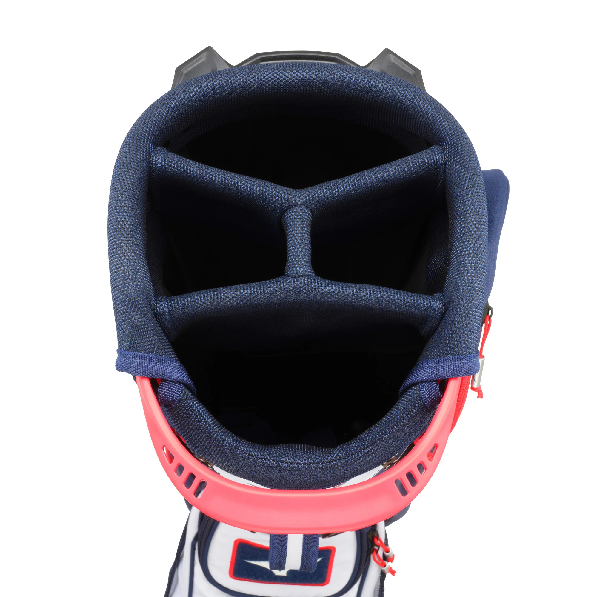 Mizuno BR-D3 Stand Bag - Navy & Red - Image 2