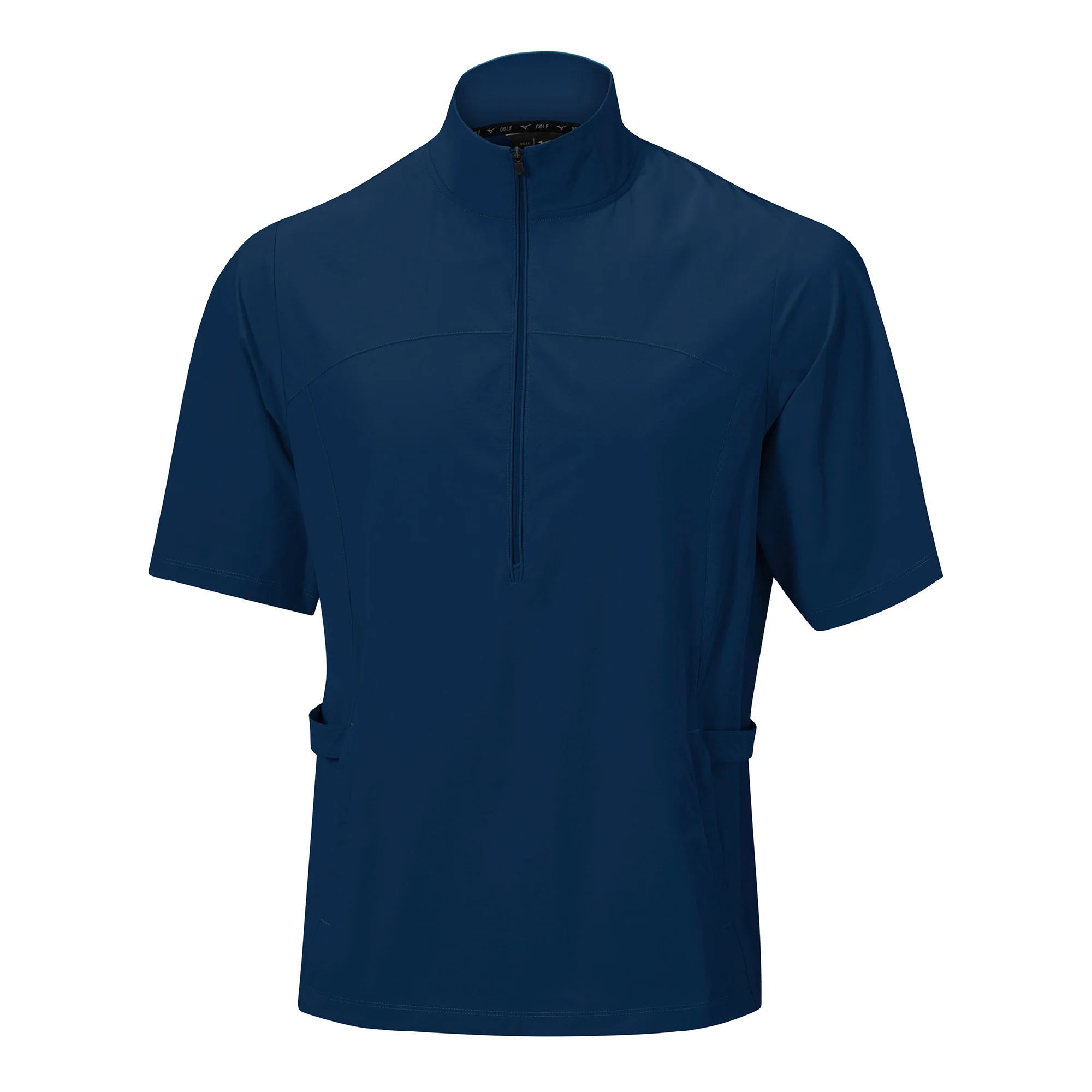 Mizuno Motion Light Wind Half-Zip Water-Repellent Golf Midlayer - Estate Blue