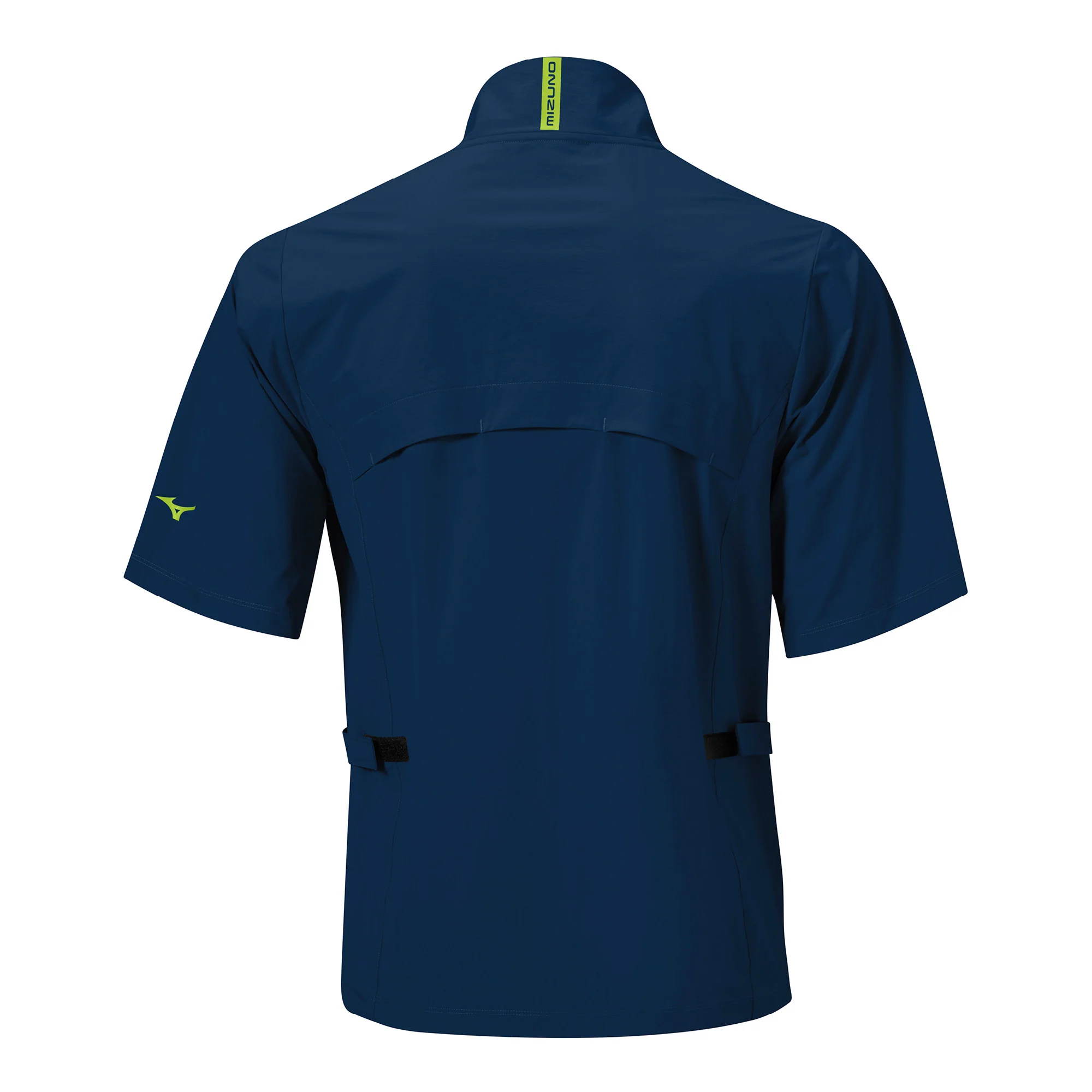Mizuno Motion Light Wind Half-Zip Water-Repellent Golf Midlayer - Estate Blue - Image 2