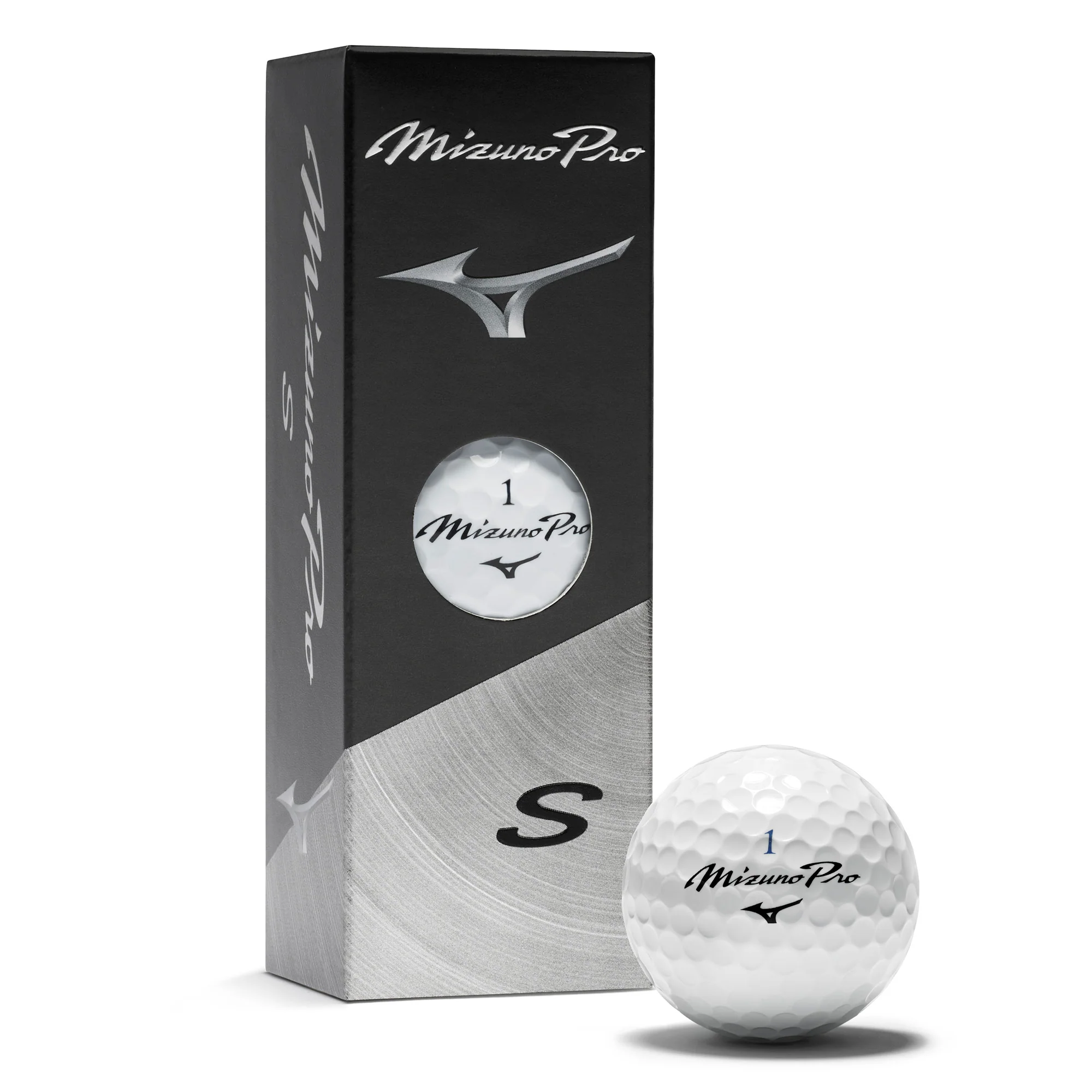 Mizuno Pro S Golf Balls - White - Image 3
