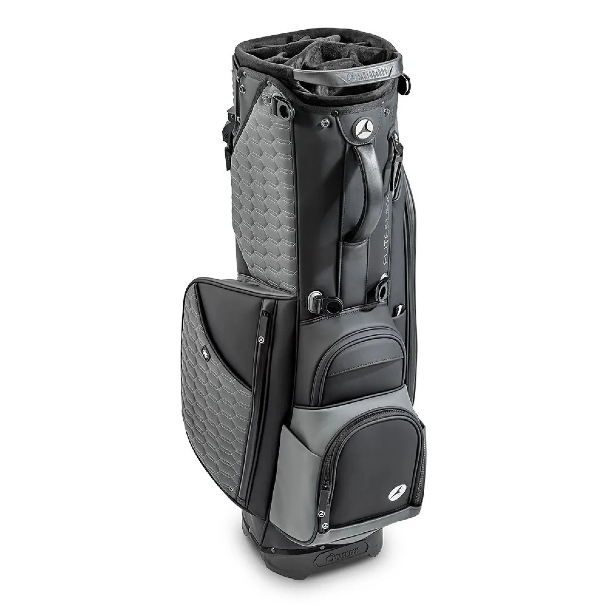 Motocaddy EliteFlex Golf Stand Bag - Charcoal & Black - Image 3