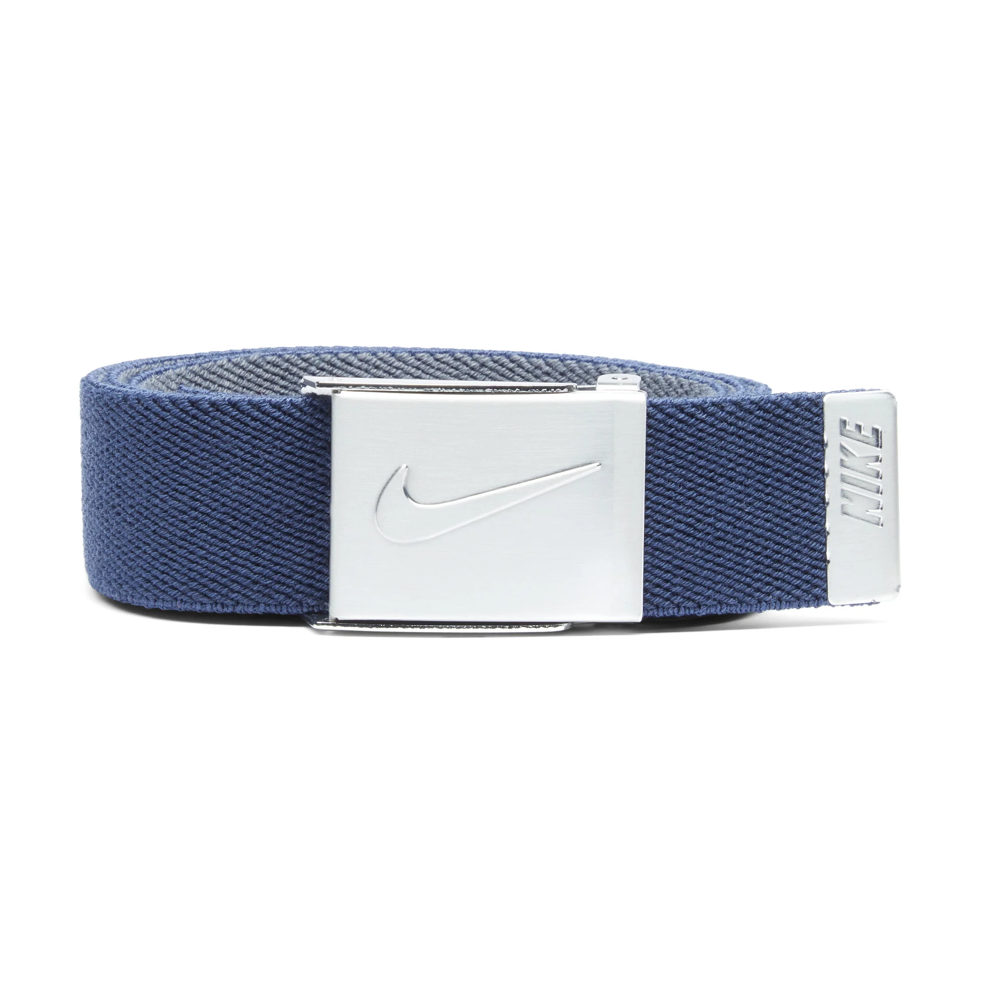 Nike Reversible Stretch Web Belt - Navy & Grey
