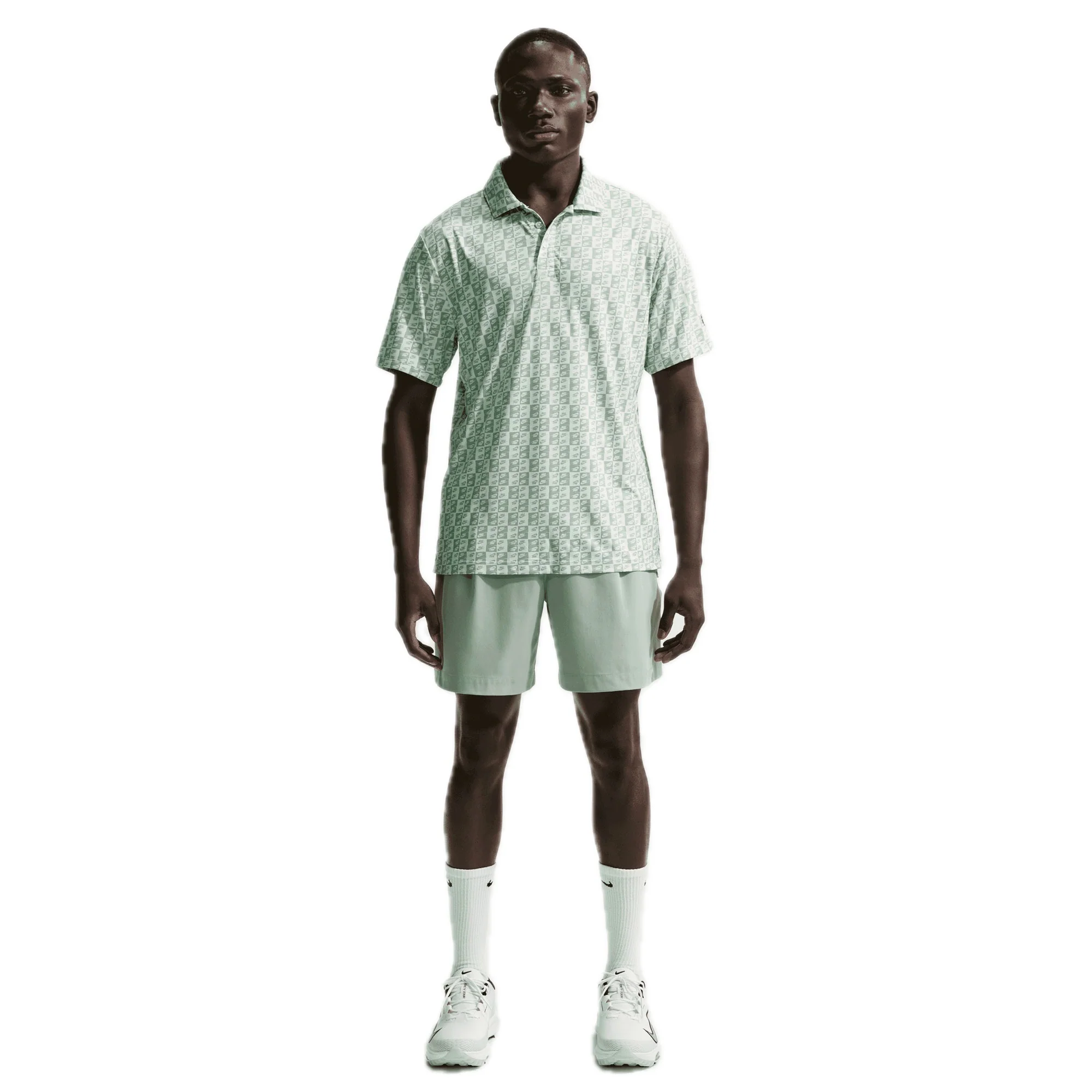 Nike Dri-FIT Par Icon Golf Polo Shirt - Barely Green - Image 3