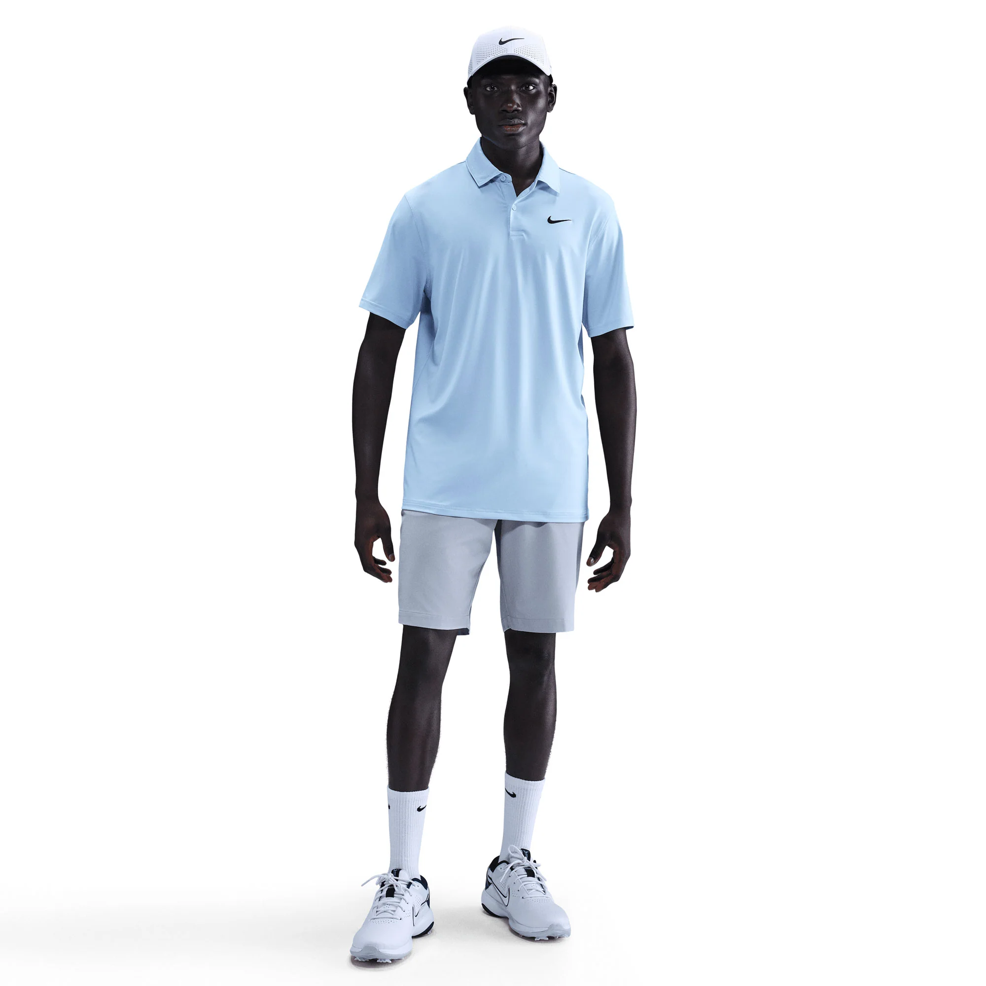 Nike Velocity Dri-FIT Golf Polo Shirt - Hydrogen Blue - Image 2