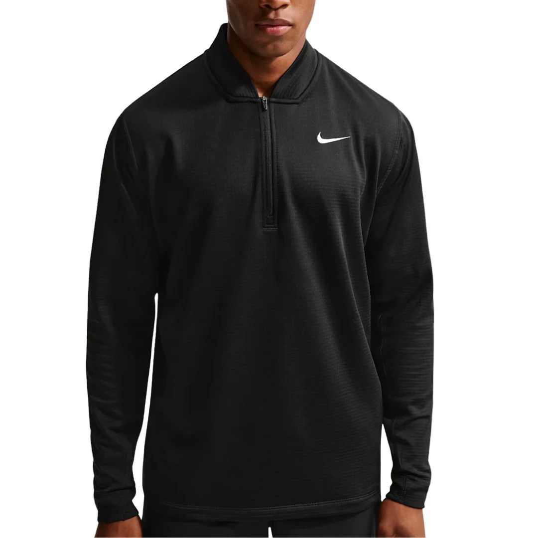 Nike Velocity Therma-FIT 1/2 Zip Pullover - Black