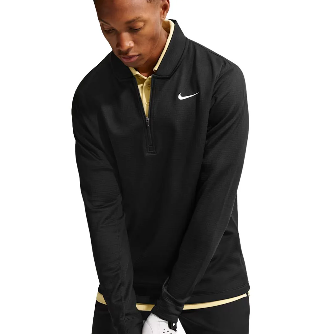 Nike Velocity Therma-FIT 1/2 Zip Pullover - Black - Image 3