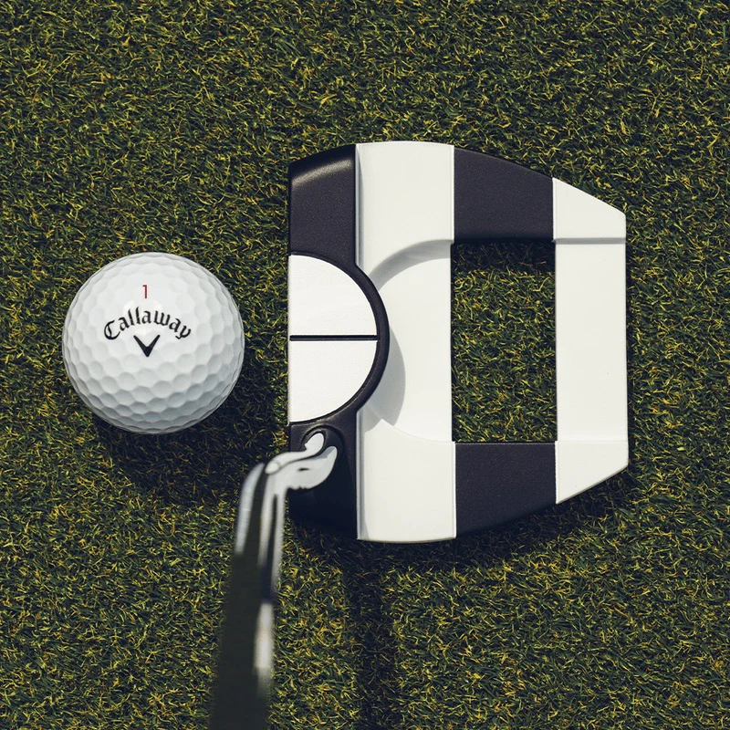 Odyssey Ai-DUAL Jailbird Mini ½ Ball Putter Golf Putter (2026) - Image 8