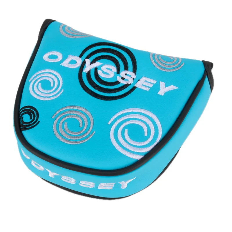Odyssey Swirl Mallet Headcover - Blue
