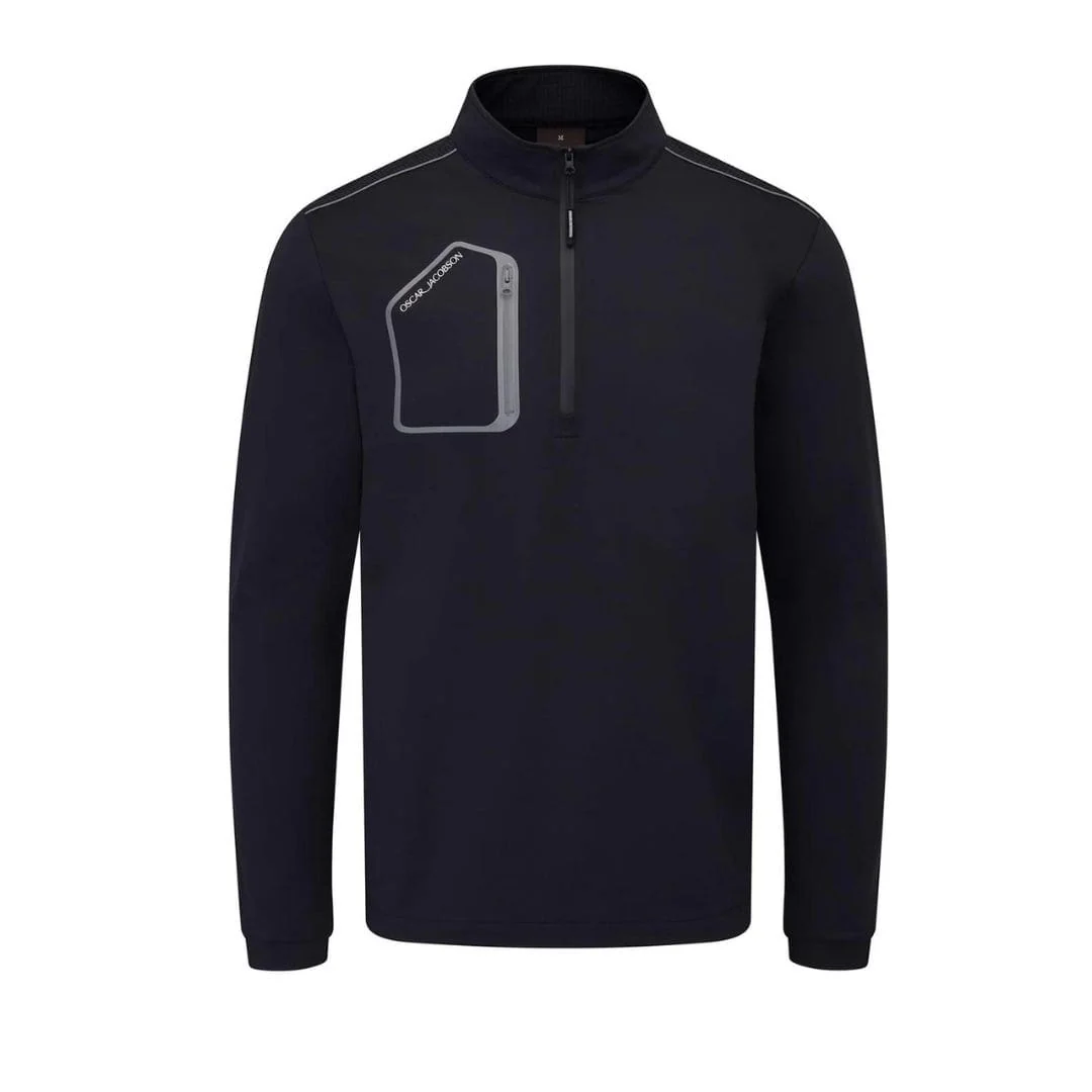 Oscar Jacobson Hastings Quarter Zip Midlayer - Image 5
