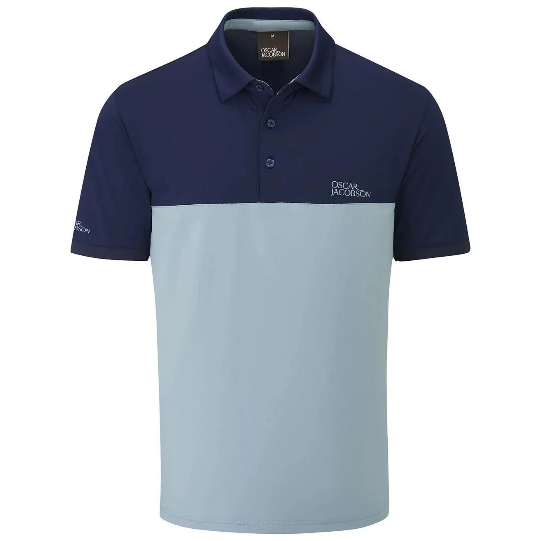 Oscar Jacobson Matley Golf Polo Shirt - Image 3
