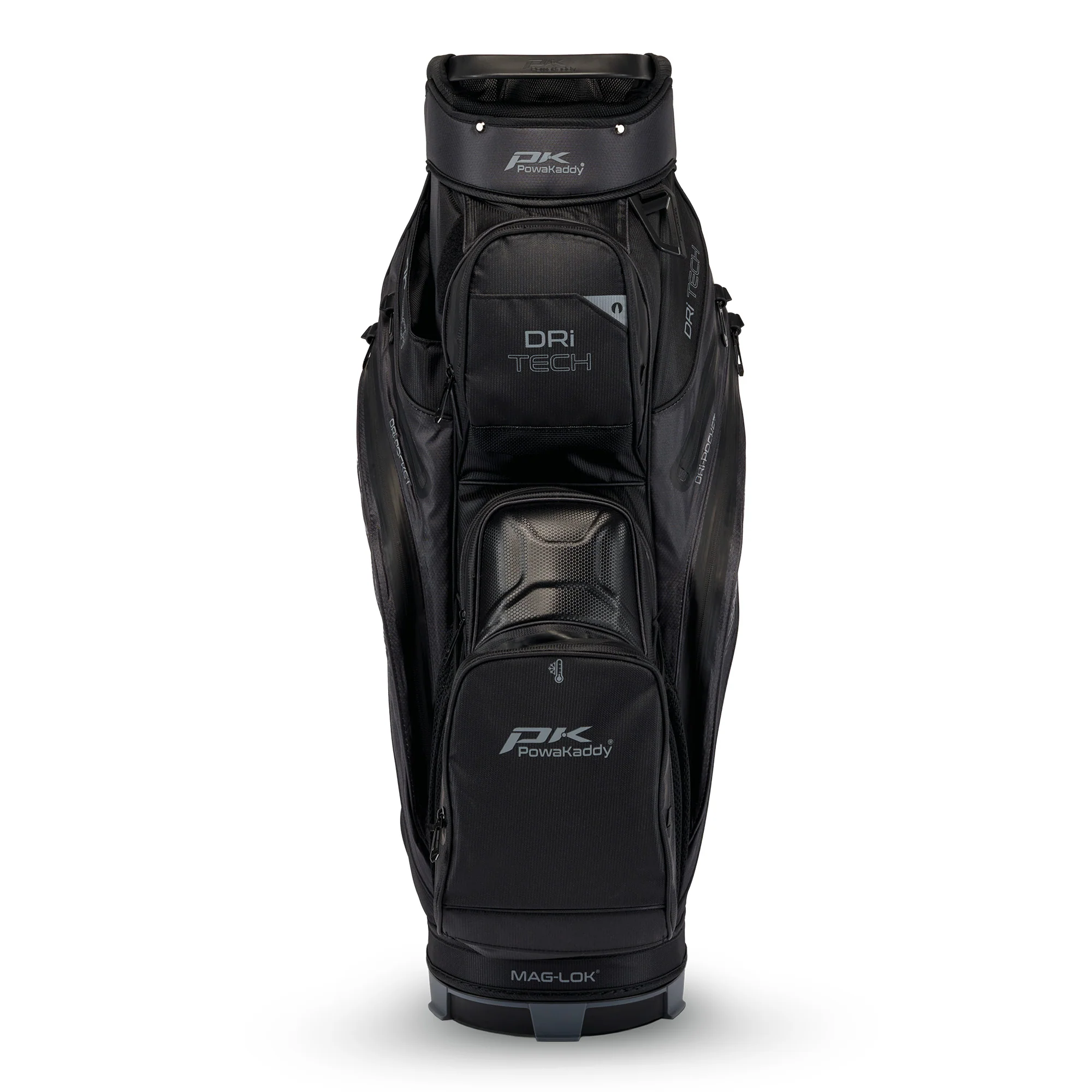 Powakaddy Dri-Tech Golf Cart Bag - Stealth Black - Image 3