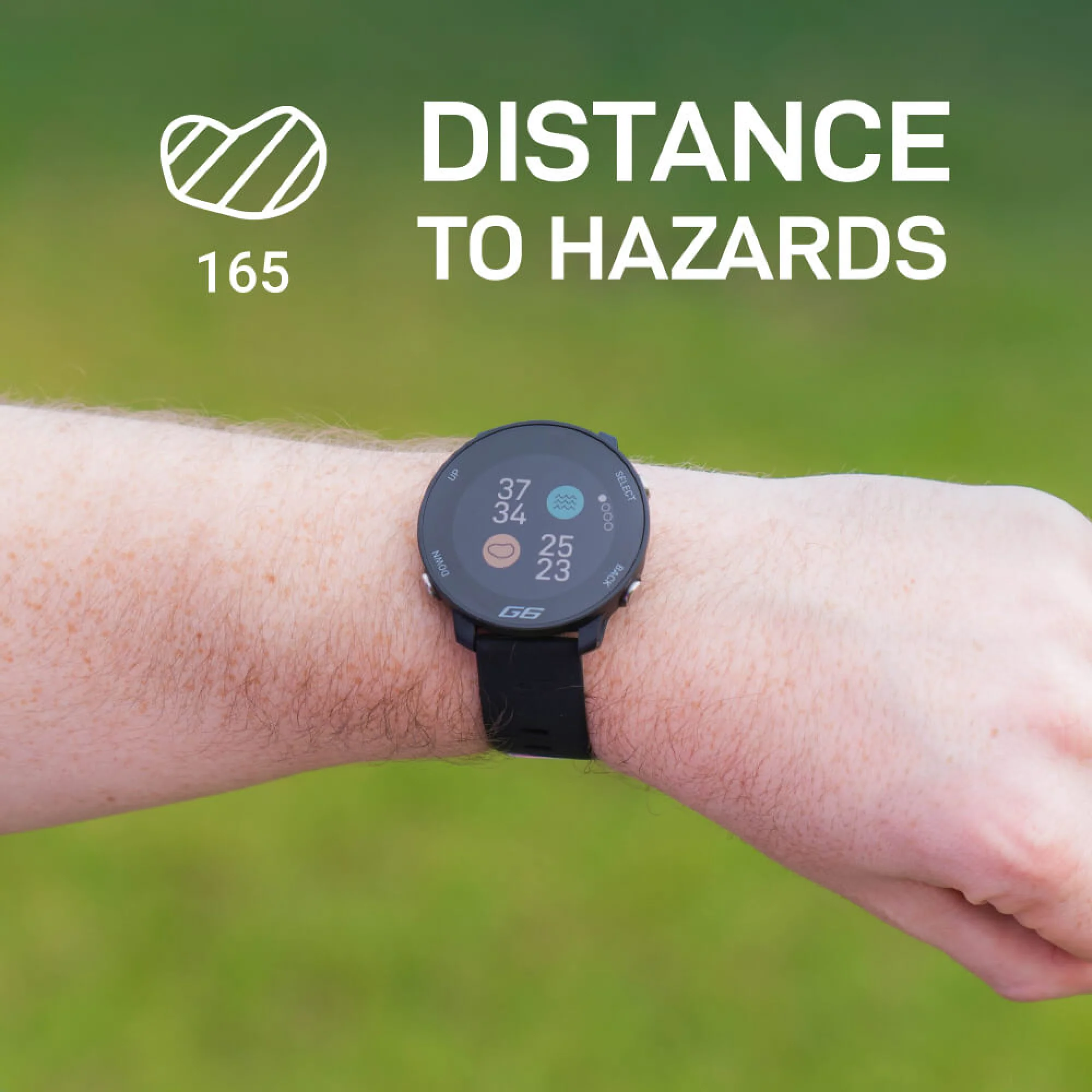 Shot Scope G6 GPS Watch - Black - Image 10