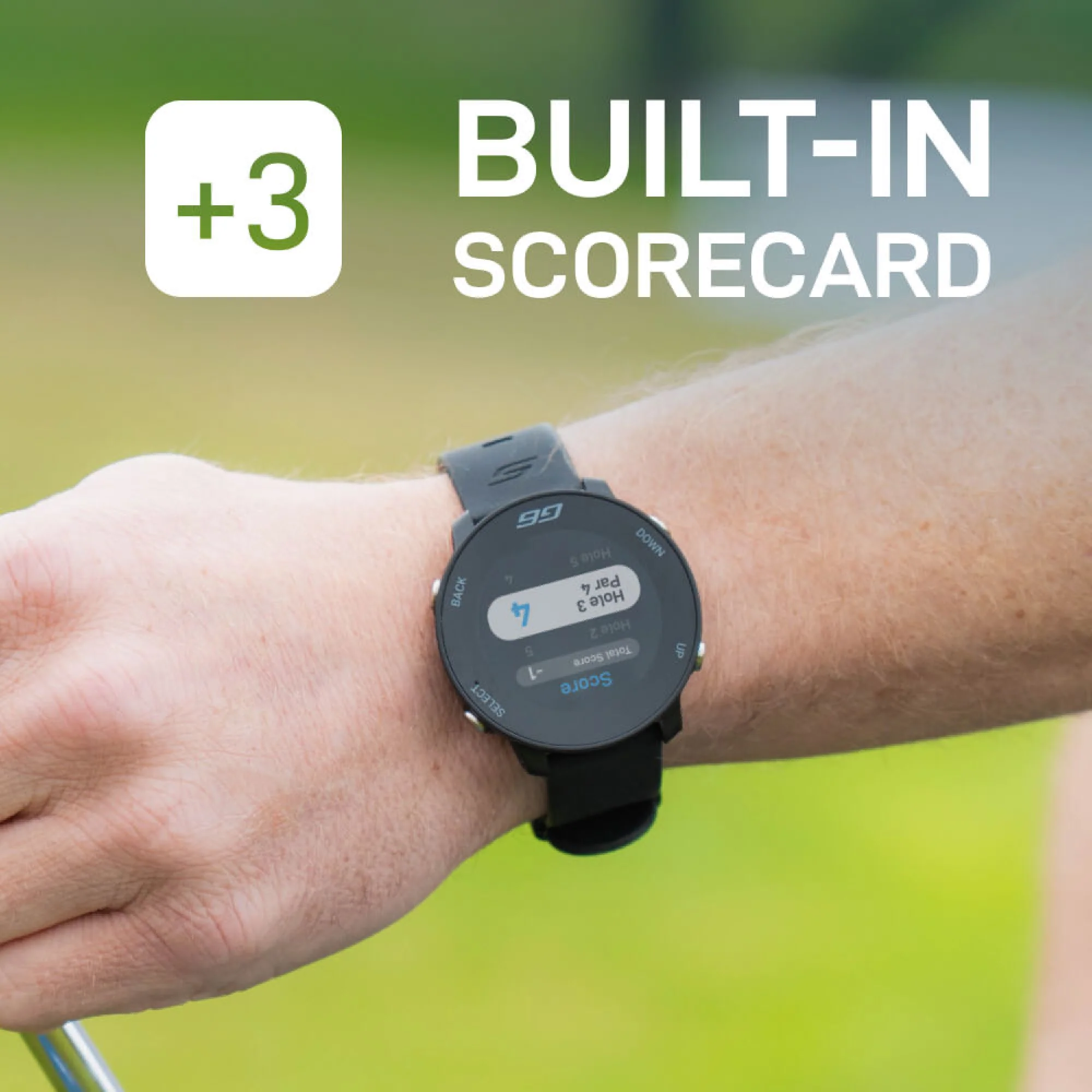 Shot Scope G6 GPS Watch - Black - Image 11