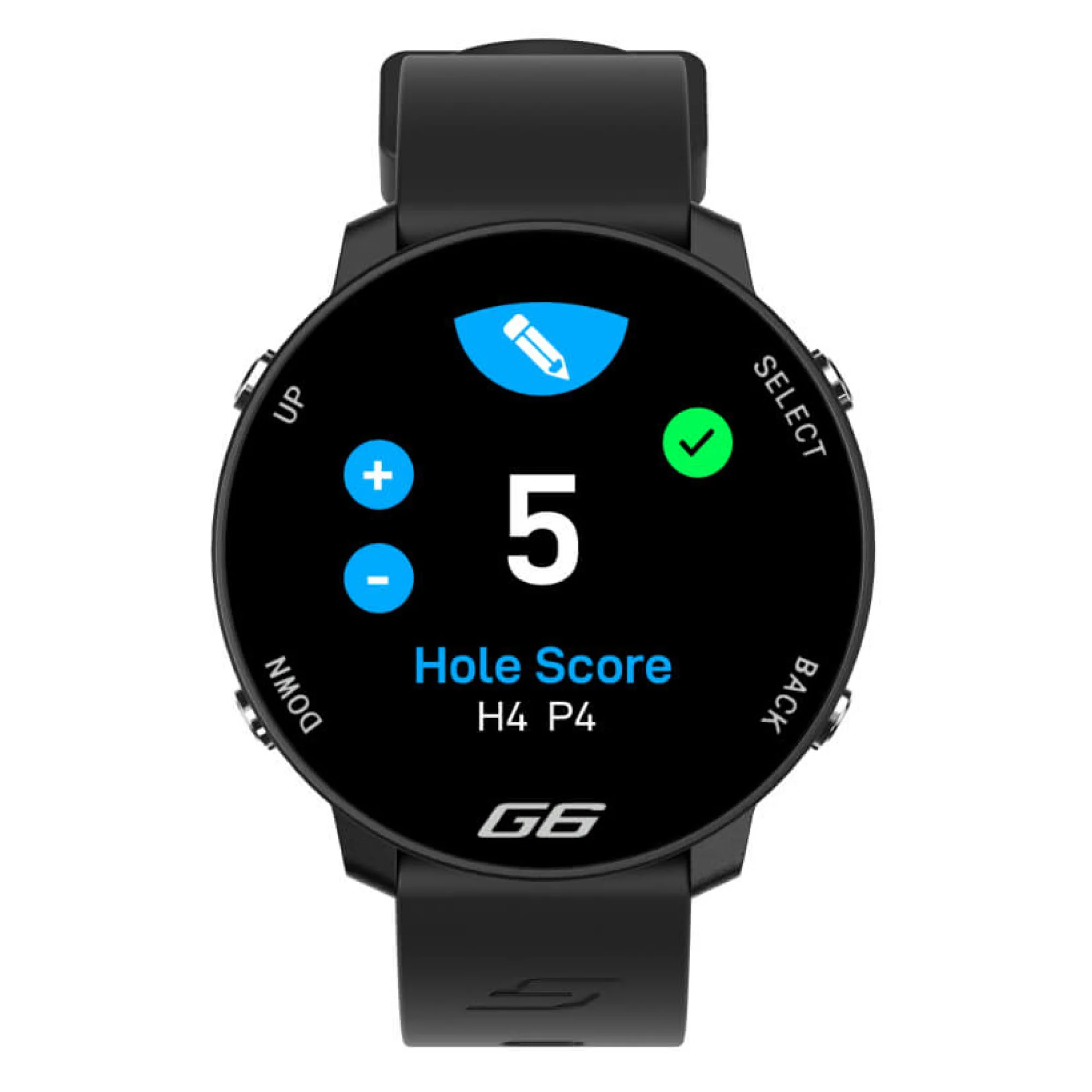 Shot Scope G6 GPS Watch - Black - Image 6