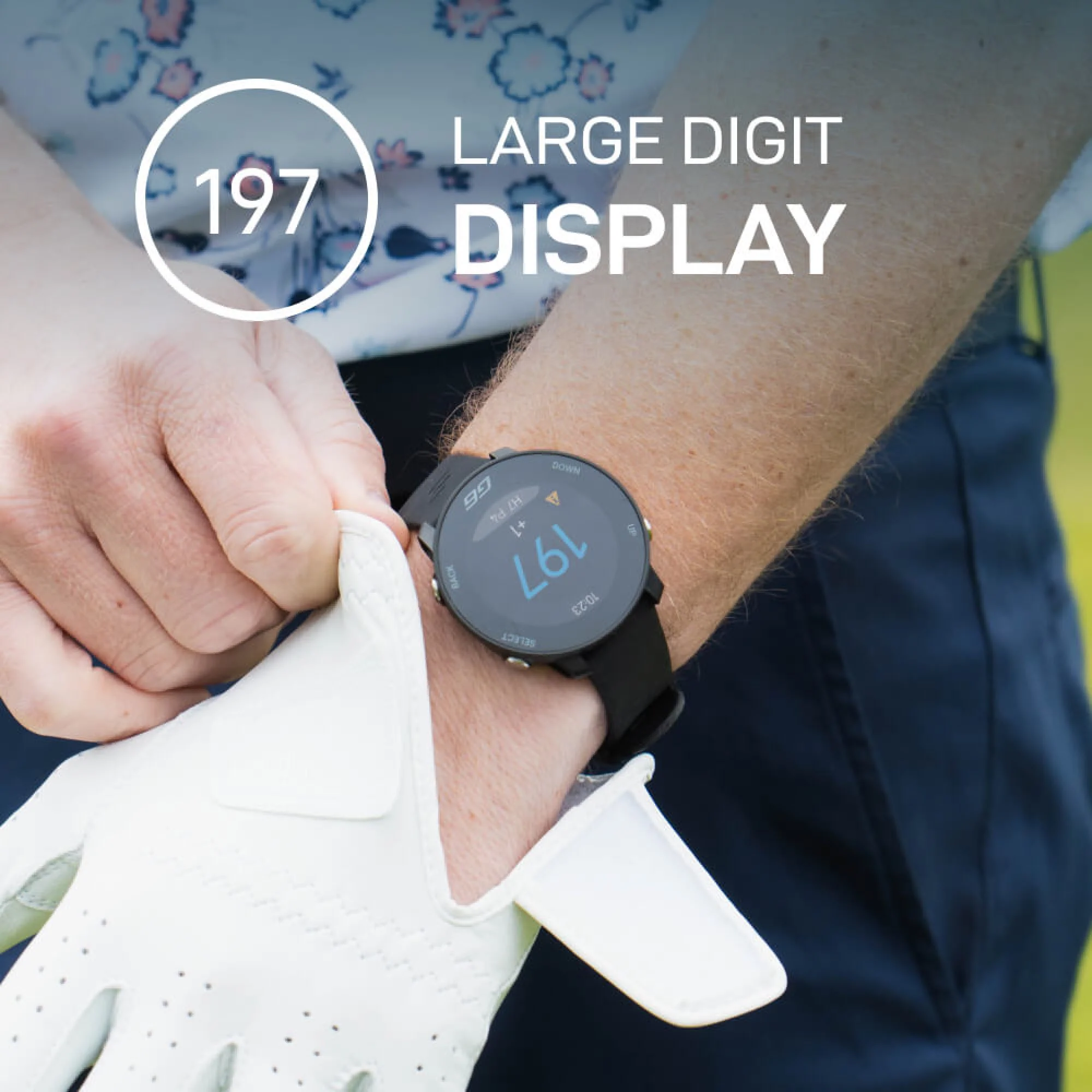 Shot Scope G6 GPS Watch - Black - Image 8