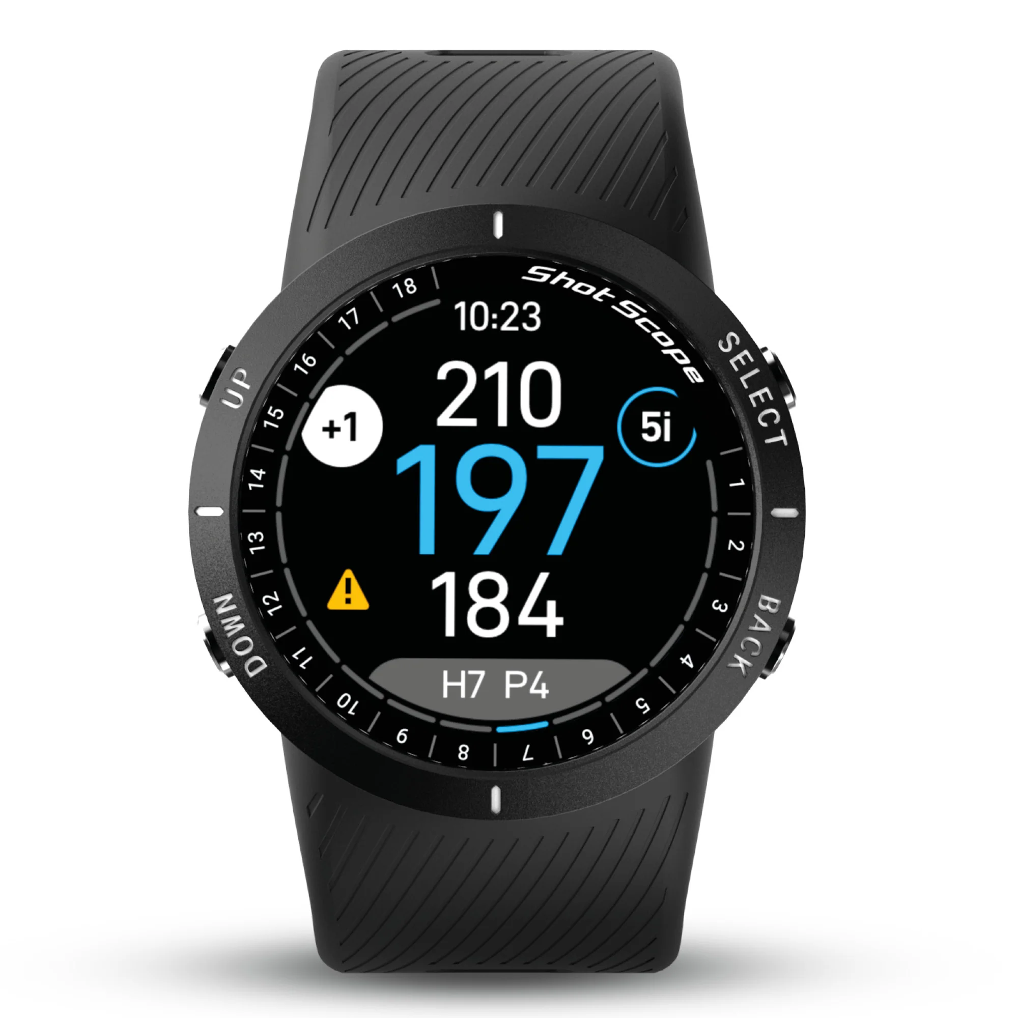 Shot Scope V5 GPS Watch - Black - Image 3