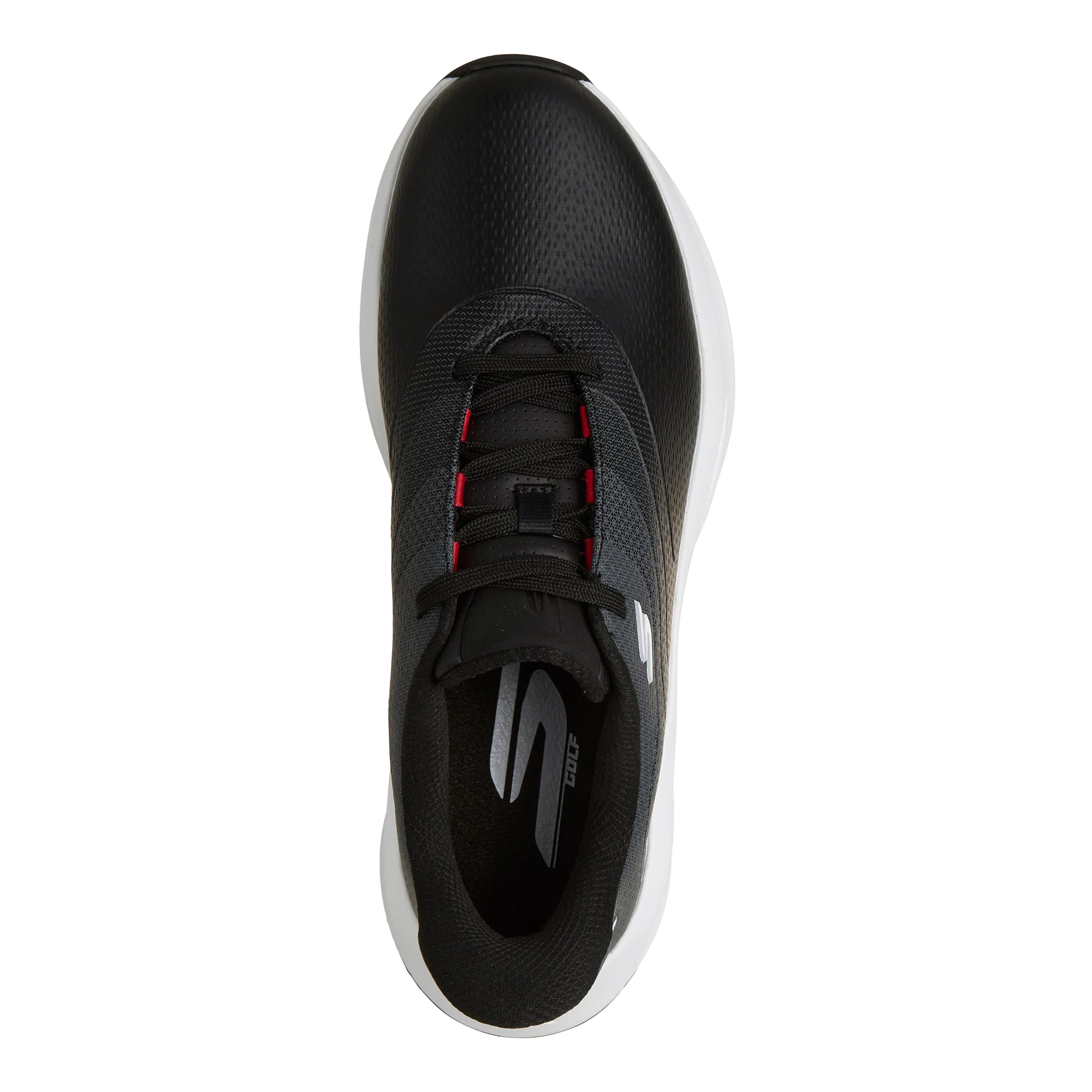 Skechers Men's Flow Slip-In Spikeless Golf Shoes - Black - Image 4