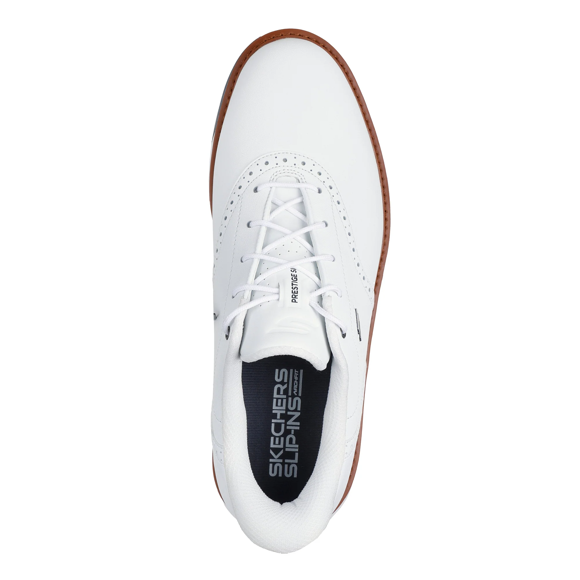 Skechers Men's Go Golf Prestige Spikeless Golf Shoes - White - Image 4