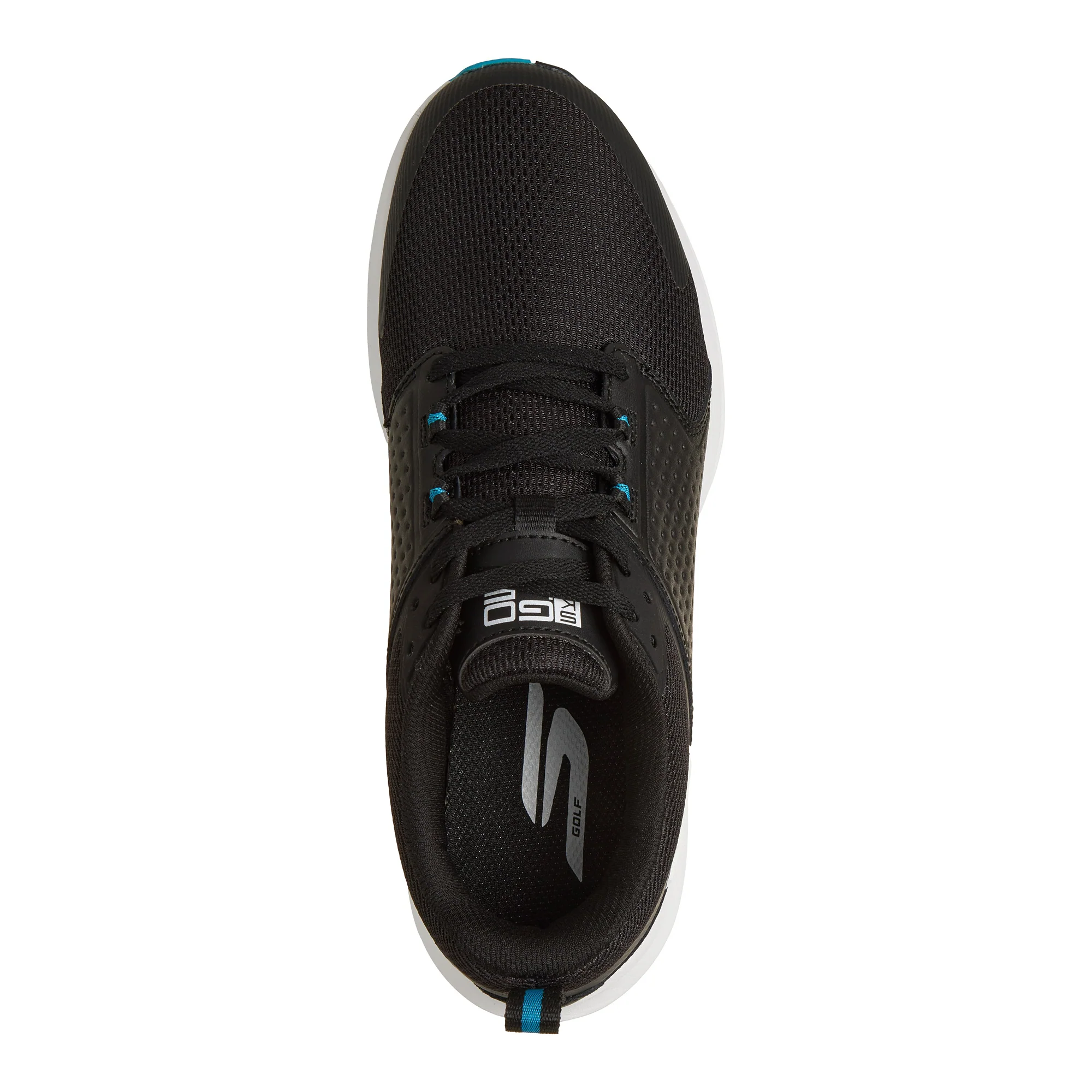 Skechers Men's Quest Spikeless Golf Shoes - Black - Image 4